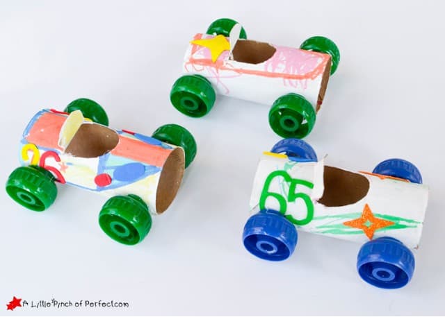 Toilet Paper Roll Car Craft