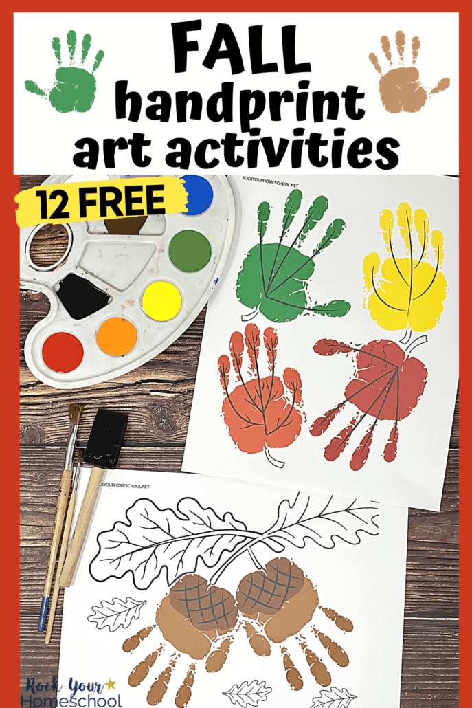 Fall Handprint Art Activities
