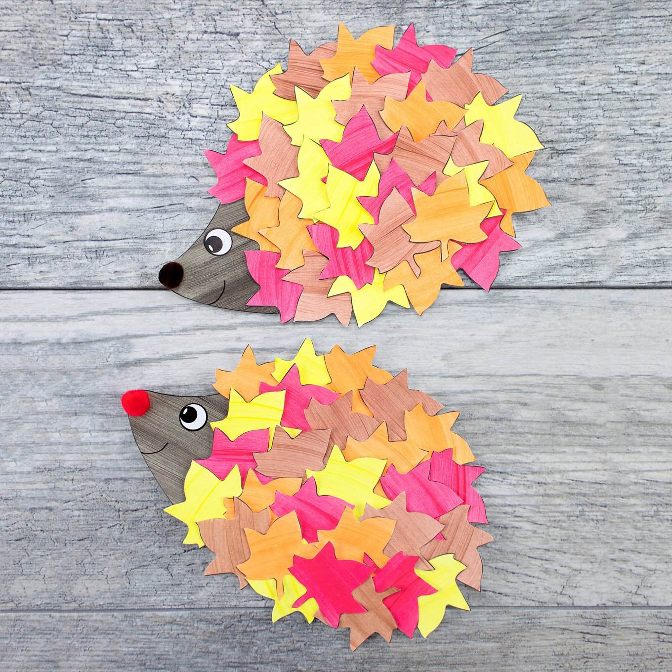 Fall Hedgehog Craft