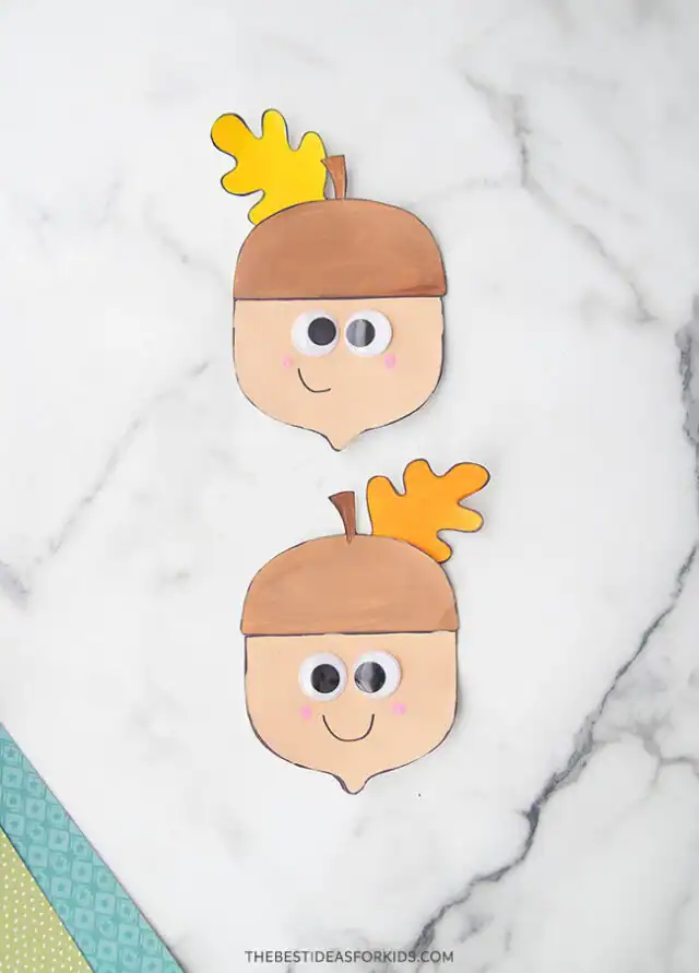 Paper Acorn Craft