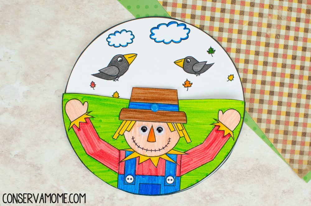 Printable Scarecrow Craft