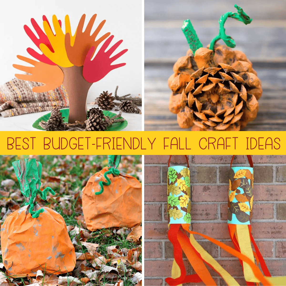 26+ *Cheap* & Easy Fall Crafts for Kids
