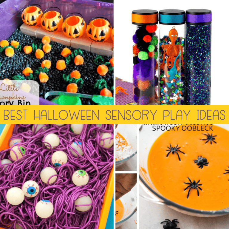 21+ DIY Halloween Sensory Play Ideas for Kids