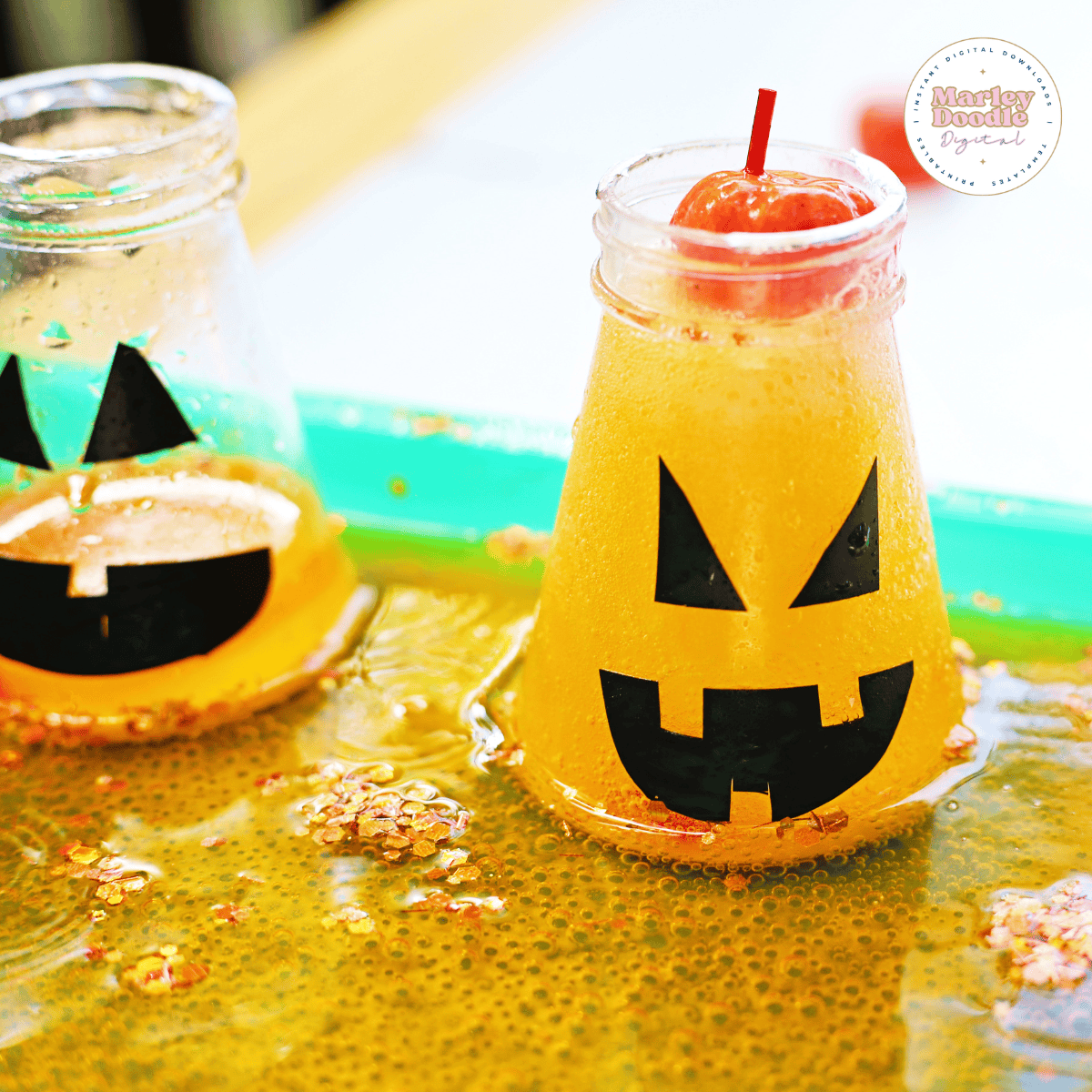Fizzy Jack-o-Lantern Potions