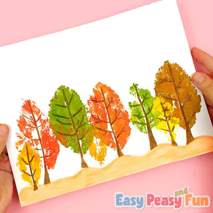 Leaf Printing Art