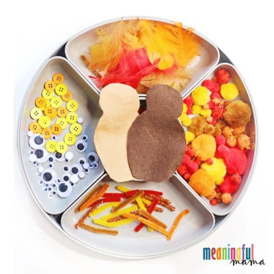 Thanksgiving Turkey Sensory Activity 