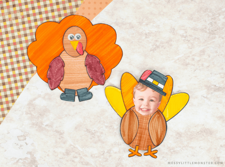 21+ Easy Turkey Crafts for Kids (Perfect for Thanksgiving!) - Marley ...