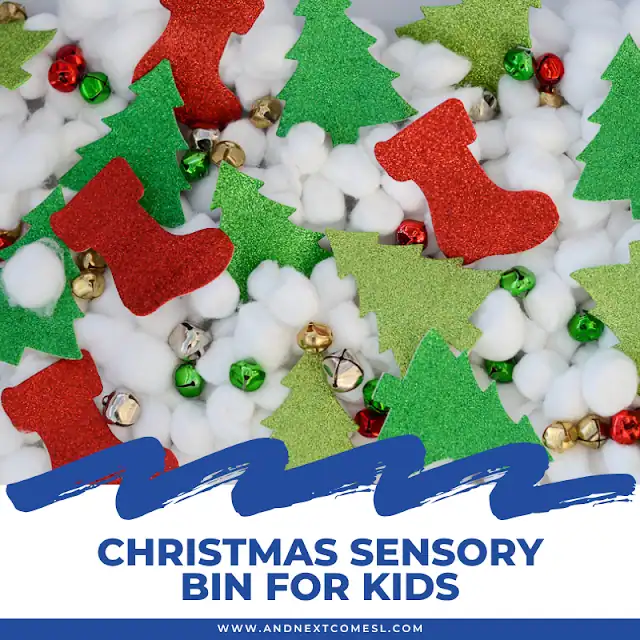 Christmas Sensory Bin 