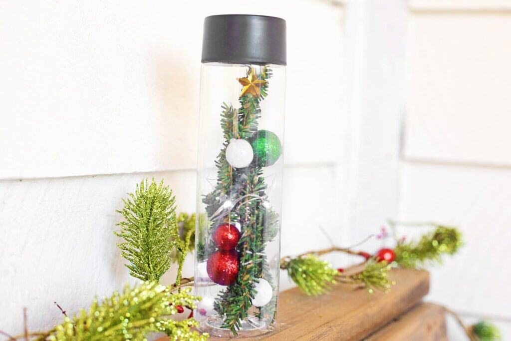 Christmas Tree Sensory Bottle