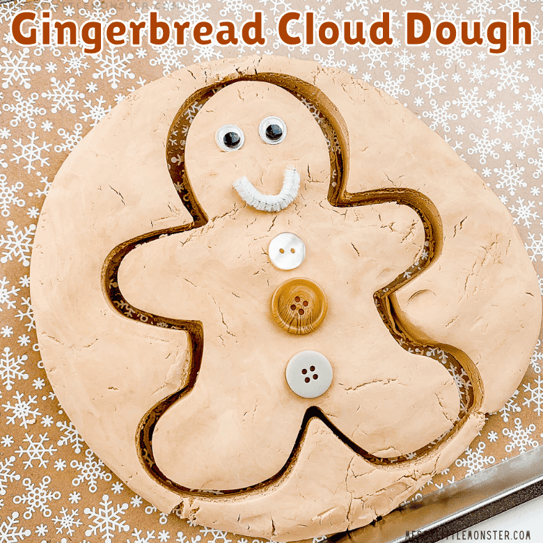 Gingerbread Cloud Dough Recipe