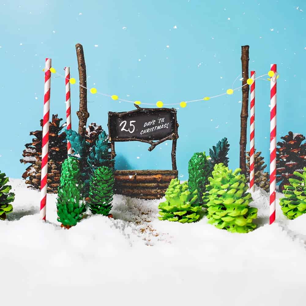 Pine Tree Farm Holiday Sensory Play Activity 