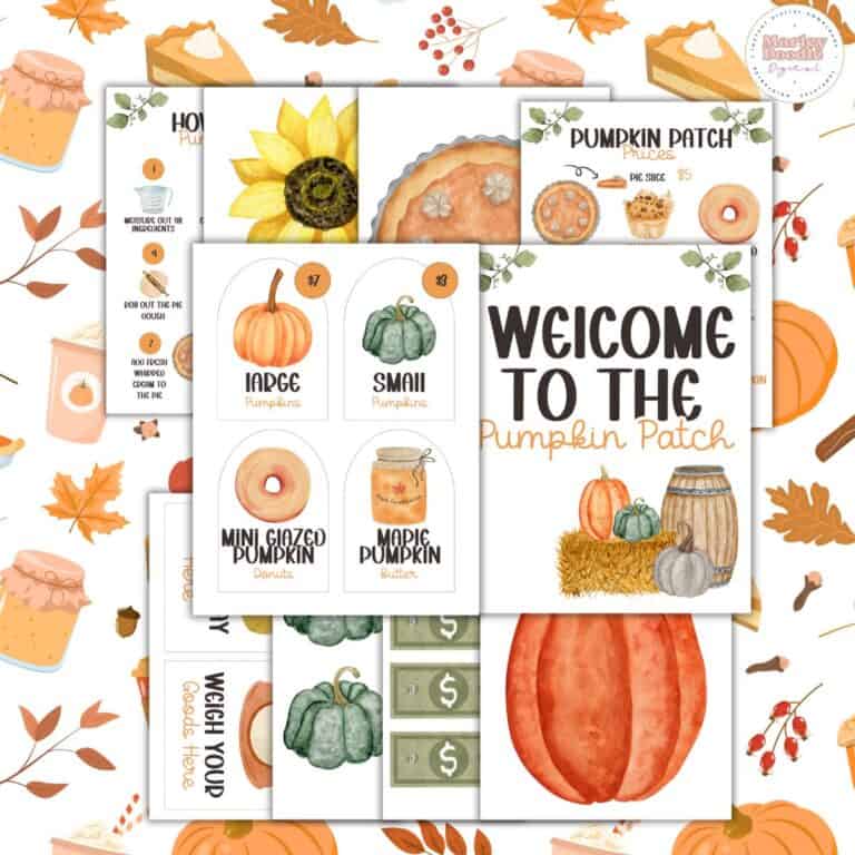 51+ Free Pumpkin Patch Dramatic Play Printables