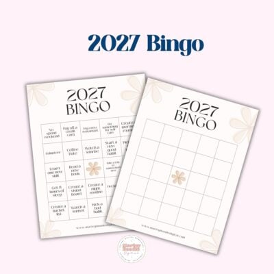 2027 Bingo Card