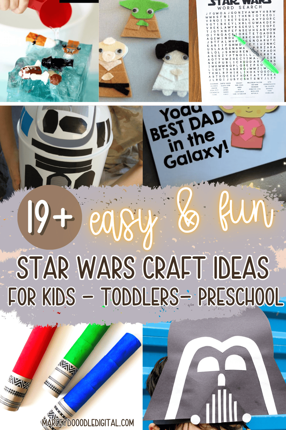 19+ Star Wars Crafts and Activities for Kids (May the 4th Be With You ...