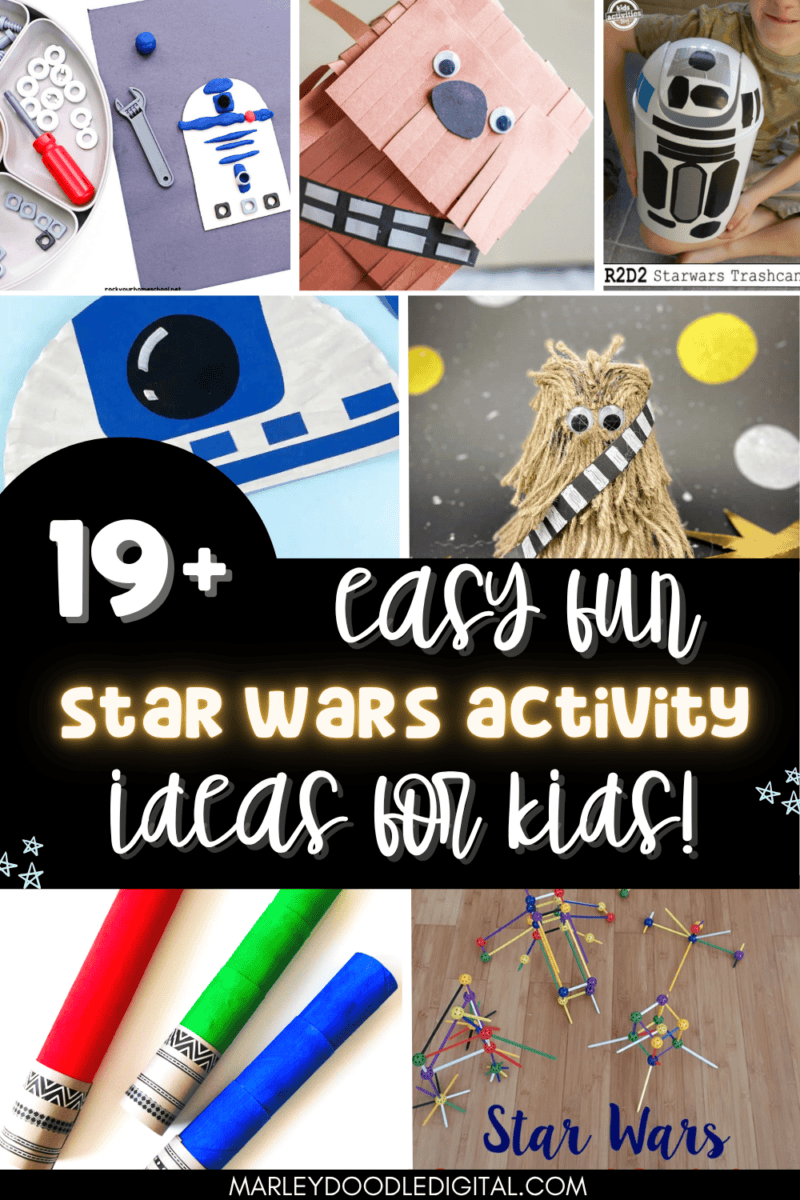 19+ Star Wars Crafts and Activities for Kids (May the 4th Be With You ...