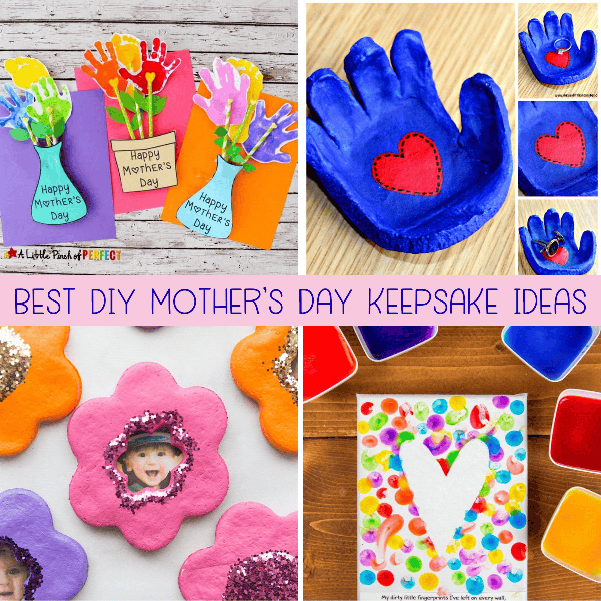 19+ DIY Mother’s Day Keepsake Crafts Kids Can Make (She’ll Keep Forever)