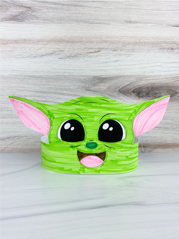 Baby Yoda Headband Craft