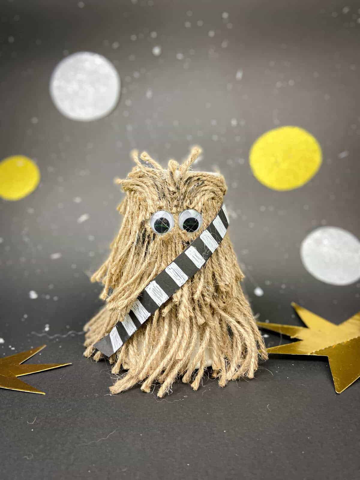 Chewbacca Star Wars Craft with a Paper Cup