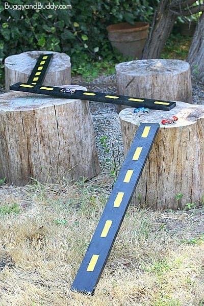 DIY Wooden Roads and Ramps