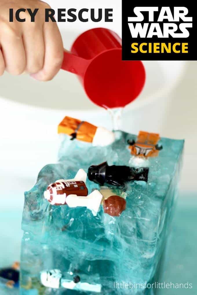 LEGO Star Wars Science Ice Melt Activity