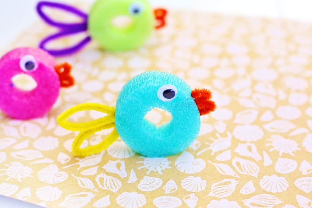 Pool Noodle Fish Craft