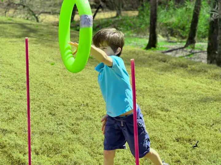 Pool Noodle Ring Toss