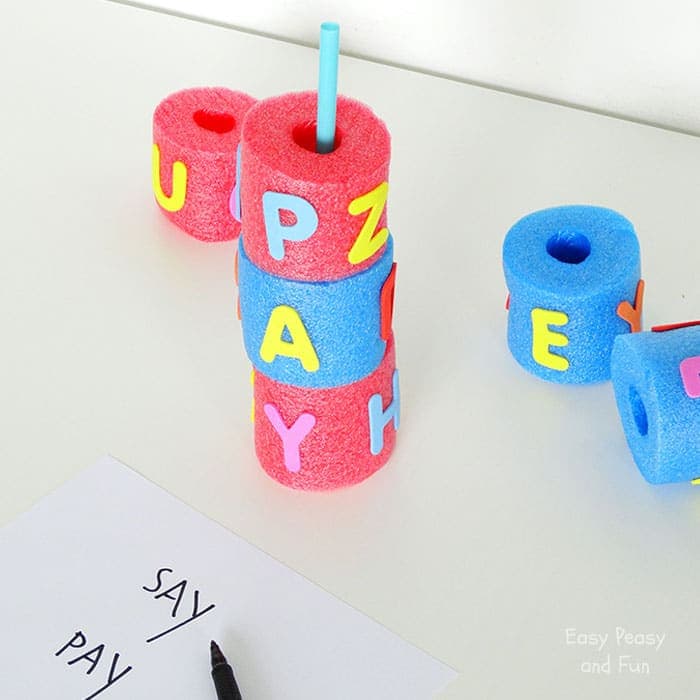 Pool Noodle Word Search