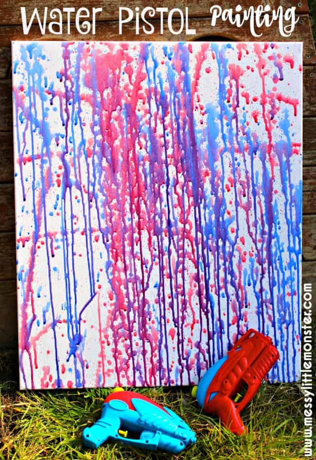 Water Pistol Painting 