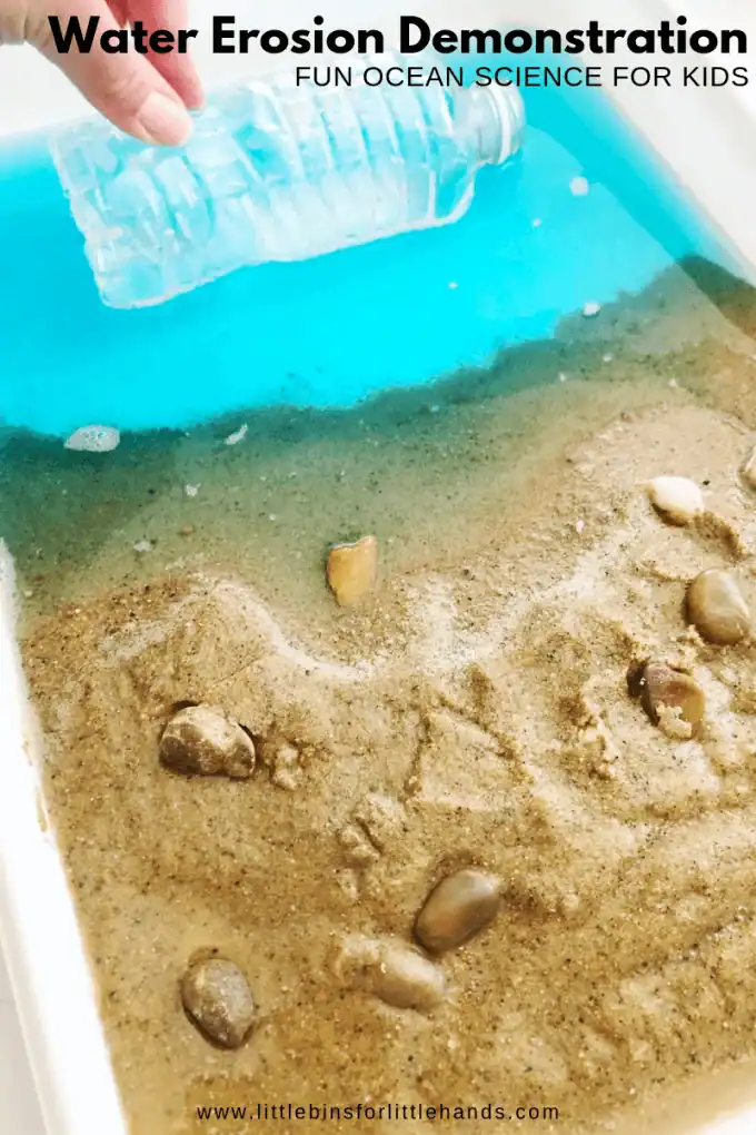 Beach Erosion Project by Little Bins for Little Hands