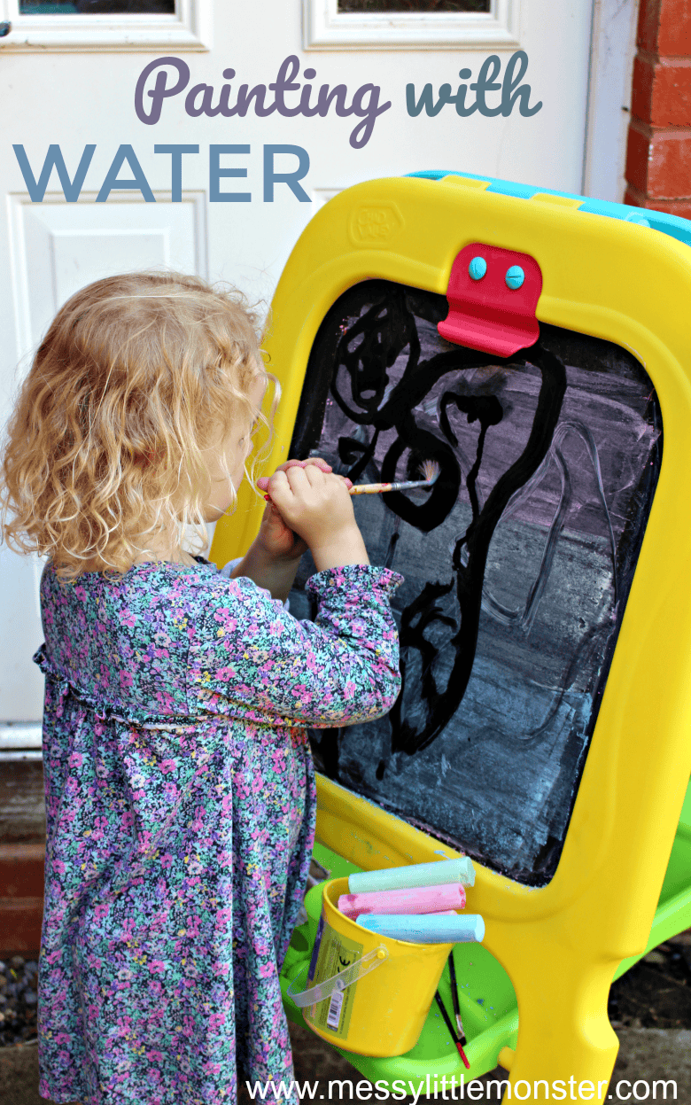 Painting with Water by Messy Little Monster