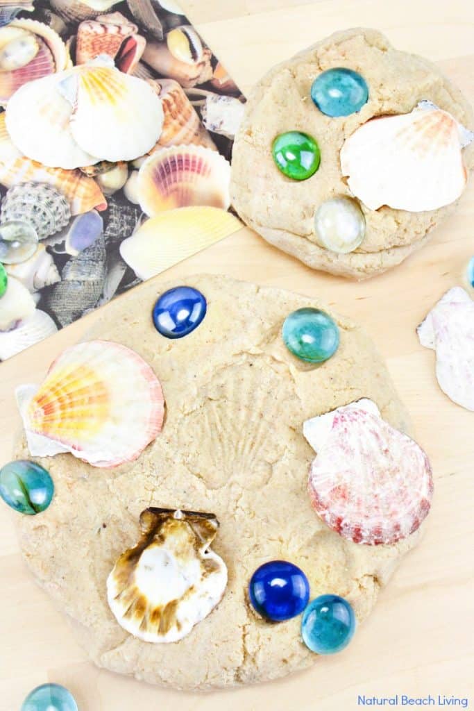 Sand Playdough Recipe by Natural Beach Living