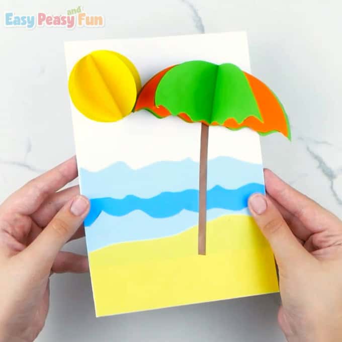 Summer Paper Craft by Easy Peasy & Fun
