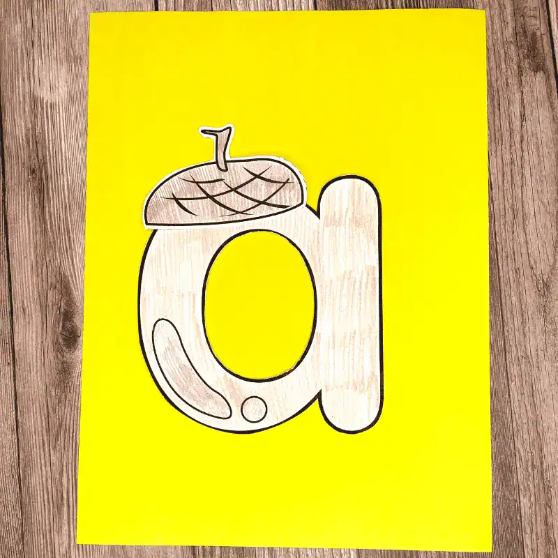 Acorn Handprint by The Best Ideas for Kids