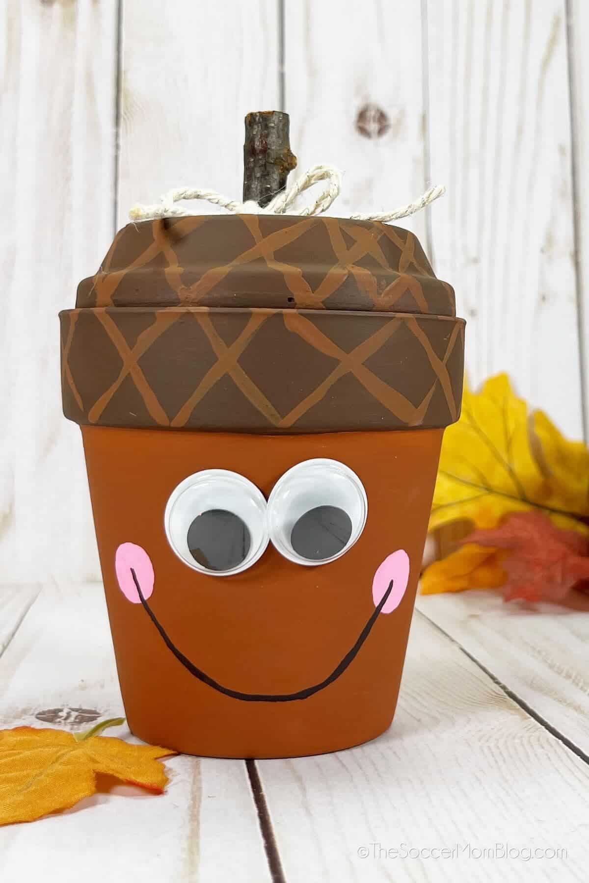 Acorn Name Craft by Simple Everyday Mom