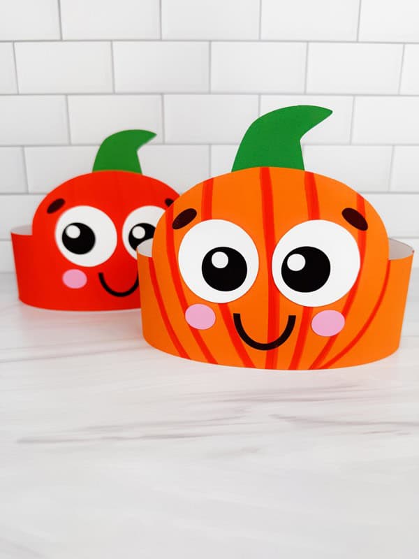 Pumpkin Headband Craft by Simple Everyday Mom