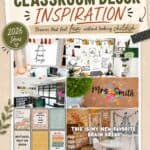 Middle school classroom decor ideas for a fun and engaging learning environment.