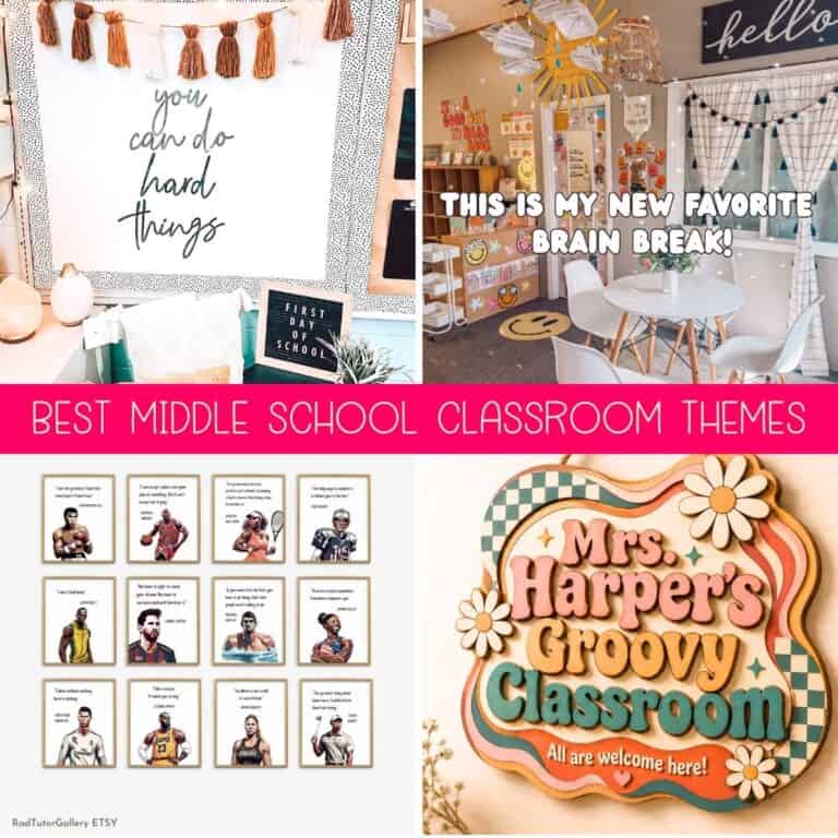 15+ Middle School Classroom Themes That Aren’t Babyish