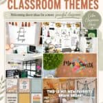 Peaceful middle school classroom themes with decor and organization ideas.
