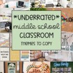 Creative middle school classroom themes for engaging learning environments.