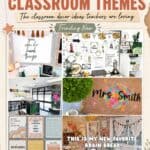 Colorful classroom decor ideas for middle school teachers and students.