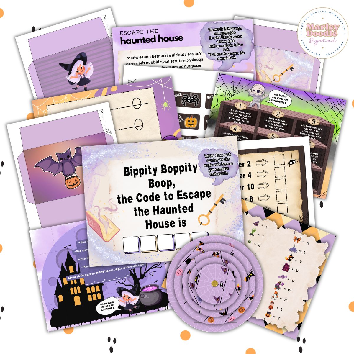 Free Haunted House Halloween Escape Room for Kids and Teens