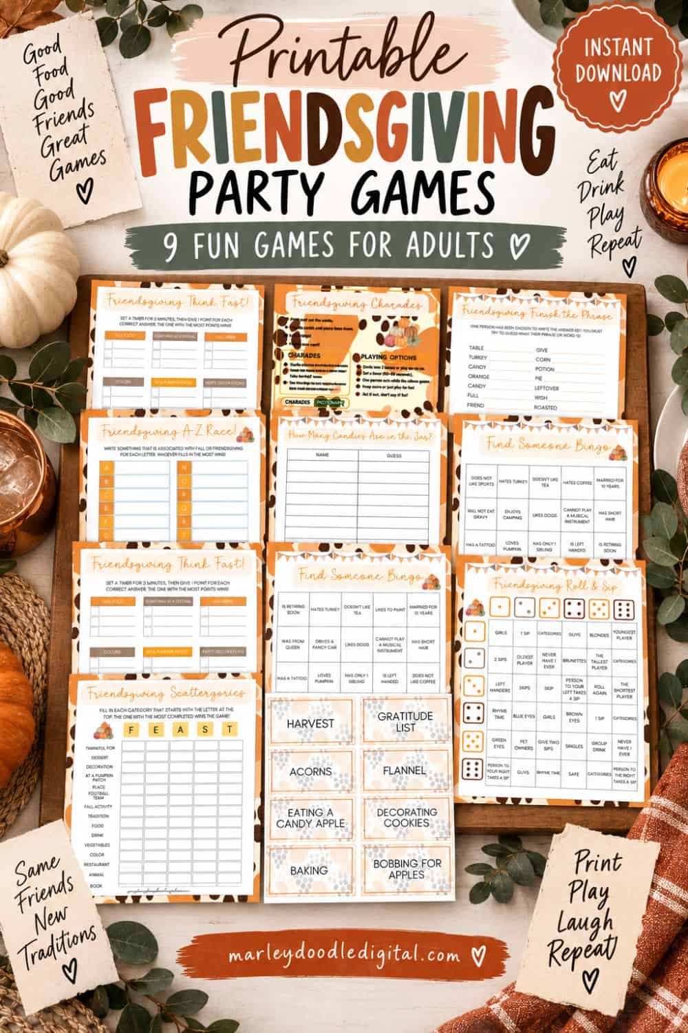 Friendsgiving Pary Games (Free Printable) - 12