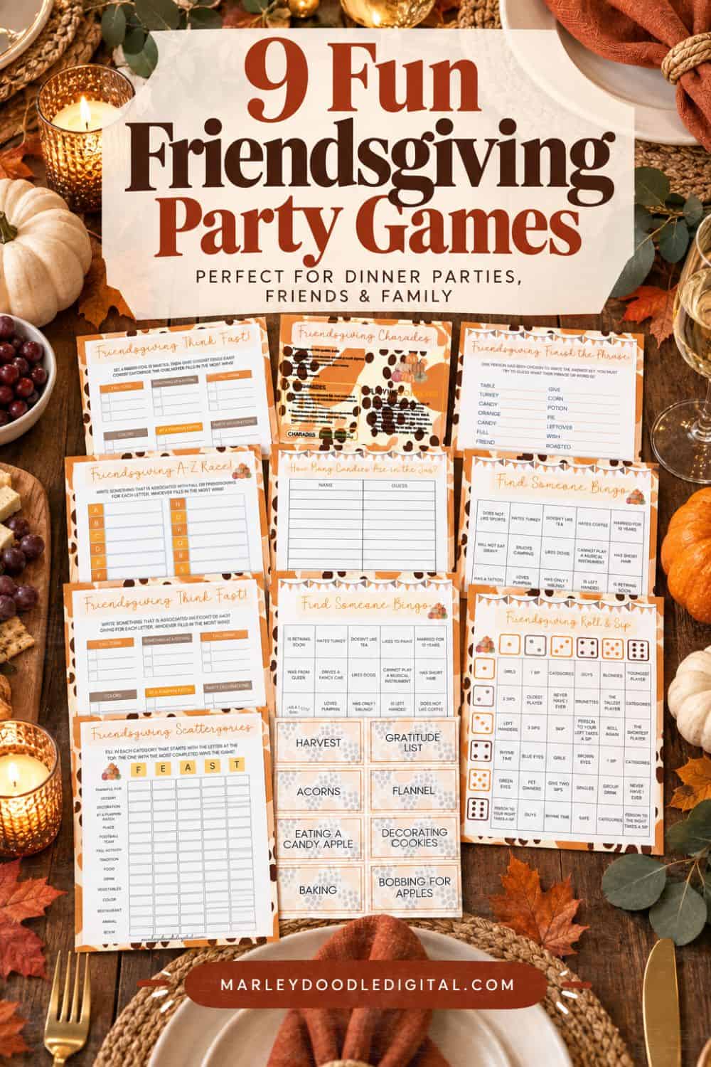 Friendsgiving Pary Games (Free Printable) - 7
