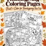 5 Free Printable Thanksgiving Coloring Pages - 12
