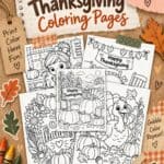 5 Free Printable Thanksgiving Coloring Pages - 8