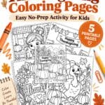 5 Free Printable Thanksgiving Coloring Pages - Download