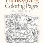 5 Free Printable Thanksgiving Coloring Pages - How to Play