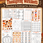 36+ Free Printable Thanksgiving Worksheets for Preschool & Kindergarten - 12
