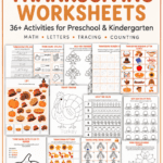 36+ Free Printable Thanksgiving Worksheets for Preschool & Kindergarten - 2