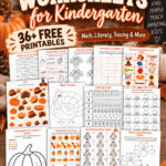 36+ Free Printable Thanksgiving Worksheets for Preschool & Kindergarten - 4